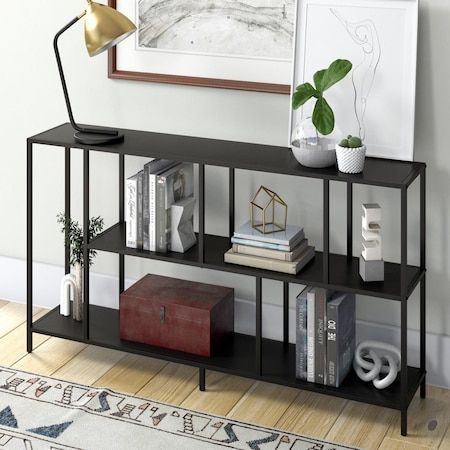 Henn & Hart 52 in. Winthrop Console Table, Blackened Bronze AT0914